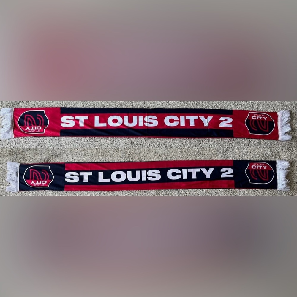 St Louis City 2 Soccer Scarf